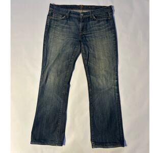 Mens Dark Blue 7 For All Mankind Jeans Size 32